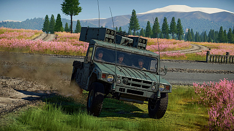 画像ギャラリー No.010のサムネイル画像 / 「War Thunder」にジェット戦闘機のF-104が実装。地上車両には陸上自衛隊高機動車の“93式近距離地対空誘導弾”装備型なども