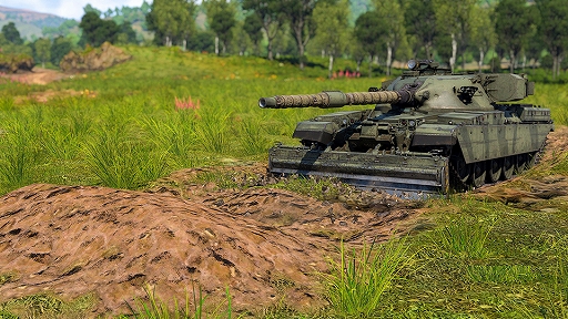 画像ギャラリー No.002のサムネイル画像 / 「War Thunder」の大型アップデート“グラウンドブレイキング”が実装。地形変化メカニクスにより防壁や障害物を作ることが可能に
