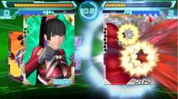 画像ギャラリー No.003のサムネイル画像 / 新作ブラウザゲーム「DIVA COLISEUM」。カードを配置する「陣形」と「コマンド」を駆使した，戦略性の高い「バトル」のシステムとは