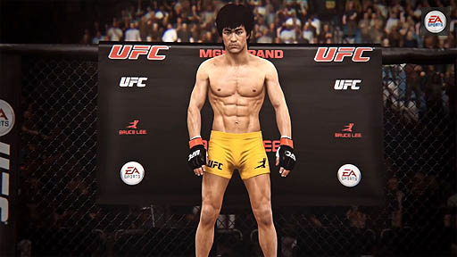 画像ギャラリー No.004のサムネイル画像 / 「EA Sports UFC」に登場するブルース・リーの超機敏な動きが確認できる，最新トレイラー公開