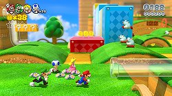 画像ギャラリー No.011のサムネイル画像 / ［E3 2013］3Dマリオの新作Wii U「スーパーマリオ 3Dワールド」が2013年末発売予定。マリオ・ルイージ・ピーチ・キノピオで最大4人のマルチプレイが可能。新しいパワーアップは“ネコマリオ”