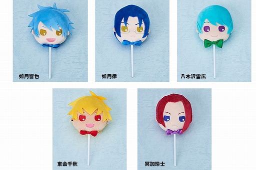 画像ギャラリー No.001のサムネイル画像 / 「金色のコルダ3」の「ぬいぐるみスティック（全5種）」が2020年5月にホビージャパンから発売。予約受付を開始