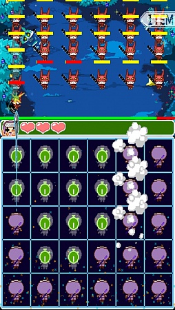 画像ギャラリー No.003のサムネイル画像 / パネルをなぞって忍術発動。スマートフォン向け「なぞりーの・NINJA」を紹介する「（ほぼ）日刊スマホゲーム通信」第289回