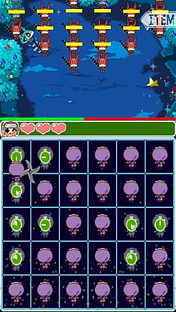 画像ギャラリー No.005のサムネイル画像 / パネルをなぞって忍術発動。スマートフォン向け「なぞりーの・NINJA」を紹介する「（ほぼ）日刊スマホゲーム通信」第289回