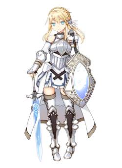 画像ギャラリー No.016のサムネイル画像 / アーサー王と4人の女騎士の物語。「唯一性ミリオンアーサー」が本日配信