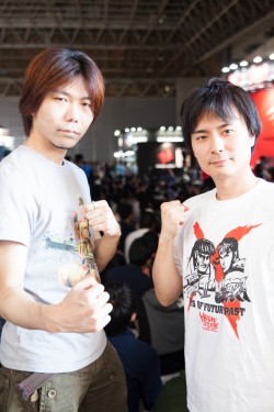 画像ギャラリー No.017のサムネイル画像 / TGS 2014の「ウルIV」エキシビションマッチ会場で，杉山P＆綾野APに新エディション「OMEGA」について聞いてみた