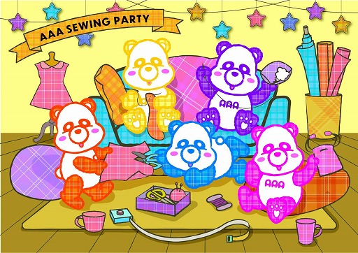 画像ギャラリー No.008のサムネイル画像 / 「トレバ」，アーティストグループAAAのキャラクター「え〜パンダ」のプライズが登場