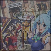 画像ギャラリー No.021のサムネイル画像 / 「セガNET麻雀 MJ」，TVアニメ「このすば」とコラボした全国大会を本日開始