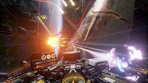 画像ギャラリー No.003のサムネイル画像 / Oculus VR「Rift」の予約購入分には，CCP Gamesのスペースコンバットシム「EVE: Valkyrie」がバンドル