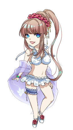 画像ギャラリー No.004のサムネイル画像 / 「ミリオンブレイブ」水着の着ぐるみが手に入る，真夏のレイド殲滅戦を開催