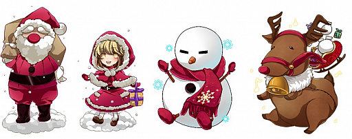 画像ギャラリー No.003のサムネイル画像 / 「ミリオンブレイブ」，年末イベント「X'masレイド殲滅戦」が開催
