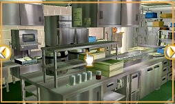 画像ギャラリー No.007のサムネイル画像 / 3DS用ソフト「＠SIMPLE DLシリーズ　Vol.16　THE 密室からの脱出〜愉快なサルとファミレス編〜」，ニンテンドーeショップにて配信開始