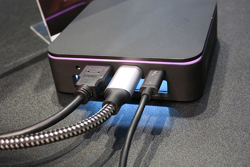 画像ギャラリー No.003のサムネイル画像 / AVerMedia，Thunderbolt 3対応のキャプチャユニット「Live Gamer BOLT」を披露。4K HDR映像を60fpsでキャプチャできる
