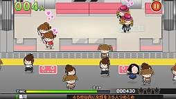画像ギャラリー No.009のサムネイル画像 / 日本の日常風景!?　おっさんたちを電車に詰め込むスマホ向けカジュアルゲーム「つめこめおっさん」を紹介する「（ほぼ）日刊スマホゲーム通信」第399回