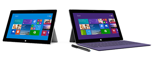 画像ギャラリー No.001のサムネイル画像 / Microsoft，Windows 8.1世代の純正タブレット「Surface 2」「Surface Pro 2」を10月25日に国内発売