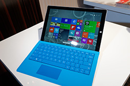 画像ギャラリー No.007のサムネイル画像 / 「Surface Pro 3」テストレポート。アスペクト比3：2の液晶パネルを搭載する第3世代SurfaceはWindowsタブレットとして洗練されたものに