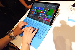 画像ギャラリー No.024のサムネイル画像 / 「Surface Pro 3」テストレポート。アスペクト比3：2の液晶パネルを搭載する第3世代SurfaceはWindowsタブレットとして洗練されたものに
