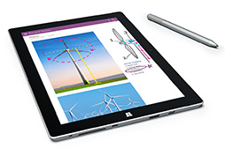 画像ギャラリー No.006のサムネイル画像 / Microsoft，新型タブレット「Surface 3」を5月5日に北米で発売。解像度1920×1280ドットの液晶パネルを採用，搭載SoCは「Atom x7」に
