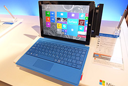 画像ギャラリー No.003のサムネイル画像 / 10.8インチのWindowsタブレット「Surface 3」，6月19日に国内発売。LTE対応で価格は8万8344円（税込）から