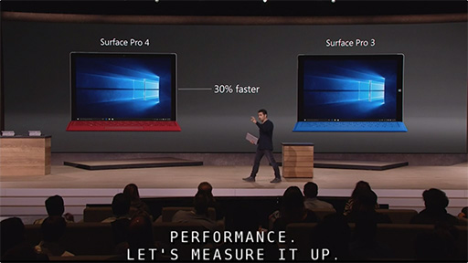 画像ギャラリー No.005のサムネイル画像 / Microsoft,新型タブレットPC「Surface Pro 4」を発表。Skylake搭載でより速く,より薄く,より軽く