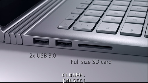 画像ギャラリー No.010のサムネイル画像 / Microsoftの隠し球は2-in-1 PC「Surface Book」！ キーボードドック側に“外付けGeForce”を搭載できる仕様で1499ドルから