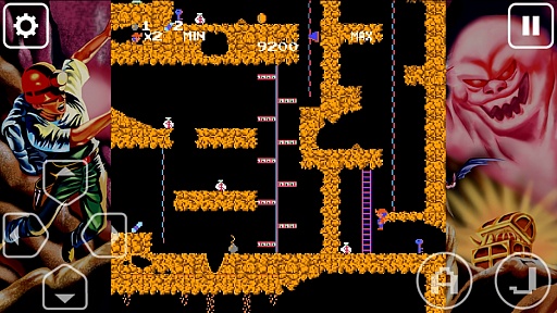 画像ギャラリー No.004のサムネイル画像 / 伝説の即死ゲームがスマホで蘇る。スマートフォン向けアクション「まいにちスペランカー」を紹介する「（ほぼ）日刊スマホゲーム通信」第406回