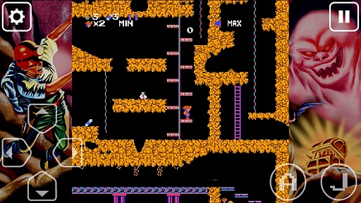 画像ギャラリー No.005のサムネイル画像 / 伝説の即死ゲームがスマホで蘇る。スマートフォン向けアクション「まいにちスペランカー」を紹介する「（ほぼ）日刊スマホゲーム通信」第406回