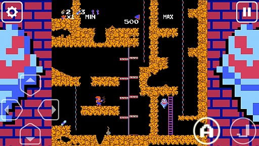 画像ギャラリー No.008のサムネイル画像 / 伝説の即死ゲームがスマホで蘇る。スマートフォン向けアクション「まいにちスペランカー」を紹介する「（ほぼ）日刊スマホゲーム通信」第406回