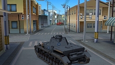 画像ギャラリー No.021のサムネイル画像 / 「ガールズ＆パンツァー 戦車道、極めます！」，あんこうチームが搭乗する戦車「IV号戦車D型」など，3つの車両の参戦が明らかに