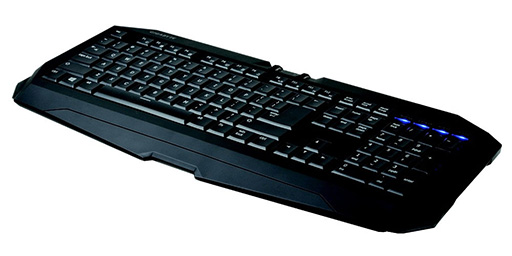 画像ギャラリー No.003のサムネイル画像 / 赤軸採用で64キーの同時押しに対応するGIGABYTEの英語フルキーボード「Aivia Osmium」が国内発売決定。パンタグラフ式のエントリーモデルも