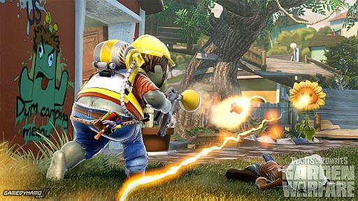 画像ギャラリー No.003のサムネイル画像 / ほのぼの感いっぱいのTPS「Plants vs. Zombies Garden Warfare」のゲームプレイを紹介する最新ムービーが公開