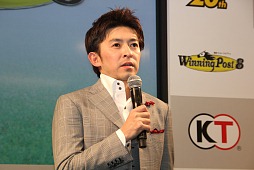 画像ギャラリー No.011のサムネイル画像 / 「Winning Post 8」の完成発表会が開催。2013年リーディングジョッキーの福永祐一騎手がゲストとして駆けつけた会場の模様をレポート