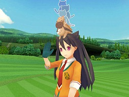 画像ギャラリー No.004のサムネイル画像 / 登録者数で猫が増える「スマホでゴルフ！ぐるぐるイーグル」本日より特典付き事前登録受付開始