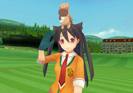 画像ギャラリー No.005のサムネイル画像 / 登録者数で猫が増える「スマホでゴルフ！ぐるぐるイーグル」本日より特典付き事前登録受付開始