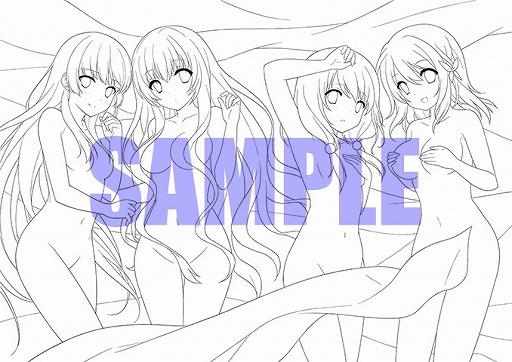 画像ギャラリー No.002のサムネイル画像 / 「この大空に、翼をひろげて CRUISE SIGN」，店舗特典のラフイラストが公開に