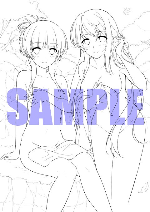 画像ギャラリー No.005のサムネイル画像 / 「この大空に、翼をひろげて CRUISE SIGN」，店舗特典のラフイラストが公開に