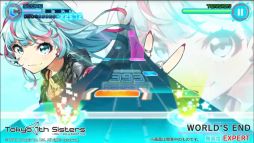 画像ギャラリー No.006のサムネイル画像 / 「Tokyo 7th シスターズ」，キャラクターの衣装着せ替えや，難度EXPERTのリズムゲームにフォーカスしたプレイムービーを紹介