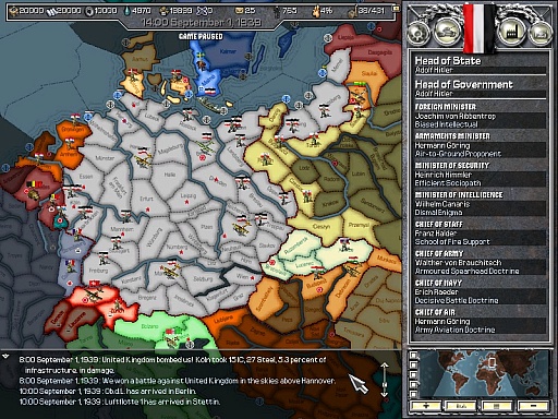 画像ギャラリー No.003のサムネイル画像 / 「Hearts of Iron IV」 のファーストインプレッション。ファン待望の第二次世界大戦ストラテジーの最新作を，シリーズの歴史と合わせて紹介