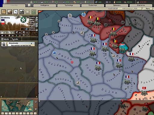 画像ギャラリー No.007のサムネイル画像 / 「Hearts of Iron IV」 のファーストインプレッション。ファン待望の第二次世界大戦ストラテジーの最新作を，シリーズの歴史と合わせて紹介