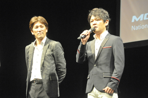 画像ギャラリー No.018のサムネイル画像 / 「モンスターハンター」とドゥカティによるコラボバイクが登場。辻本良三プロデューサーや釈 由美子さん，永井 大さんが登壇したイベントをレポート