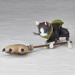 画像ギャラリー No.018のサムネイル画像 / モンスターハンターシリーズからアイルーとメラルーの可動フィギュアが発売決定