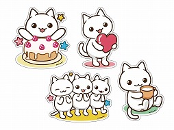 画像ギャラリー No.007のサムネイル画像 / 「ほしの島のにゃんこ」，東京スカイツリータウンで期間限定カフェ＆ショップを展開