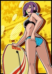 画像ギャラリー No.006のサムネイル画像 / 「大乱走 ダッシュ or 奪取!!」新たに水着衣装を追加＆SDDプレゼント実施
