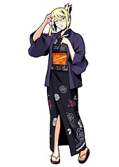 画像ギャラリー No.006のサムネイル画像 / 「大乱走ダッシュ or 奪取!!」，プレイヤーキャラの新衣装「Face」に浴衣を追加