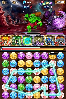 画像ギャラリー No.020のサムネイル画像 / 【PR】つないで囲んで大連鎖! iOS向けアプリ「ドラゴンヒーローズPZ」で,新機軸の3マッチパズルを体感せよ