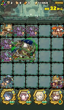 画像ギャラリー No.013のサムネイル画像 / 「サモンズボード」，イベントダンジョン「宵森の祠【冥】」のポイントと，ボスモンスター「飛跳神馬スレイプニル」の行動パターンを紹介