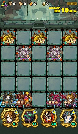 画像ギャラリー No.004のサムネイル画像 / 「サモンズボード」，コインダンジョン「モスパレス【神】」のポイントと，ボスモンスター「月光のマダム・ブランシュ」の行動パターンを紹介