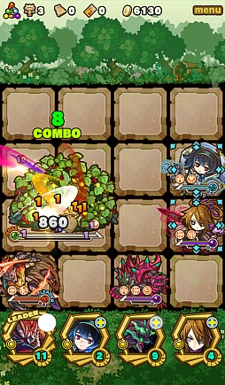 画像ギャラリー No.008のサムネイル画像 / 「サモンズボード」，イベントダンジョン「キイチゴの森【極】」のポイントと，ボスモンスター「空腹のリーフカカポ」の行動パターンを紹介
