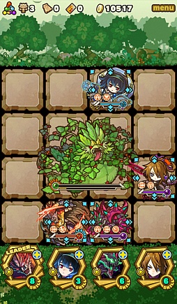 画像ギャラリー No.010のサムネイル画像 / 「サモンズボード」，イベントダンジョン「キイチゴの森【極】」のポイントと，ボスモンスター「空腹のリーフカカポ」の行動パターンを紹介
