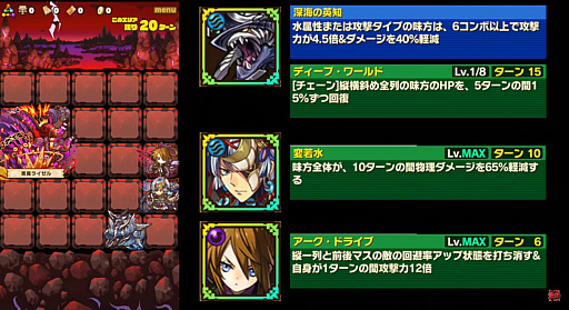 画像ギャラリー No.004のサムネイル画像 / 「サモンズボード」，イベントダンジョン「エルウエア溶岩口【滅】」のポイントと，ボスモンスター「忘却の神話ライゼル」の行動パターンを紹介